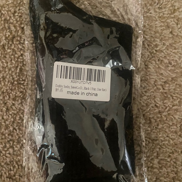 Black Novelty Socks- Harry Potter Donny - Picture 2 of 2